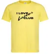 Мужская футболка Lanos club Лимонный Мужская футболка Lanos club Лимонный фото