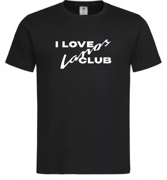 Мужская футболка Lanos club Черный фото