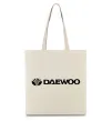 Эко-сумка Daewoo logo Бежевый Эко-сумка Daewoo logo Бежевый фото