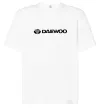 Футболка Оверсайз Daewoo logo Белый фото