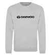 Світшот Daewoo logo Сірий меланж фото