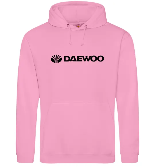 Женская толстовка (худи) Daewoo logo Розовый фото