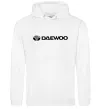 Женская толстовка (худи) Daewoo logo Белый фото