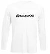 Лонгслив Daewoo logo Белый фото