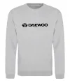 Свитшот Daewoo logo Серый меланж фото