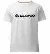 Мужская премиум футболка Daewoo logo Белый фото