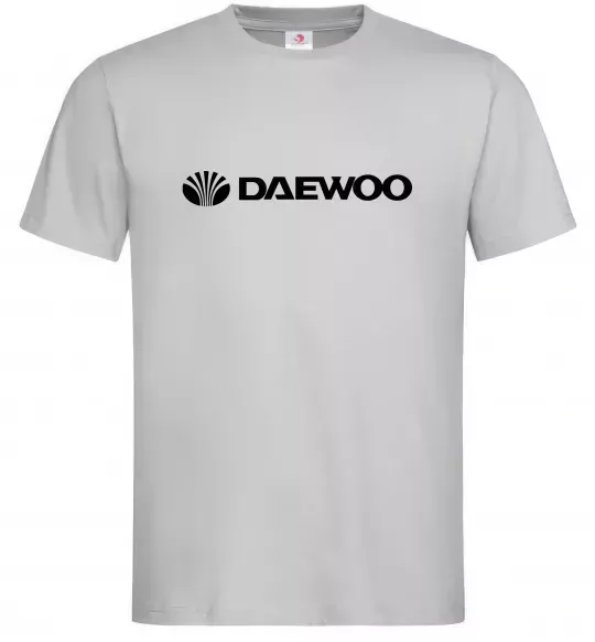 Мужская футболка Daewoo logo Серый фото