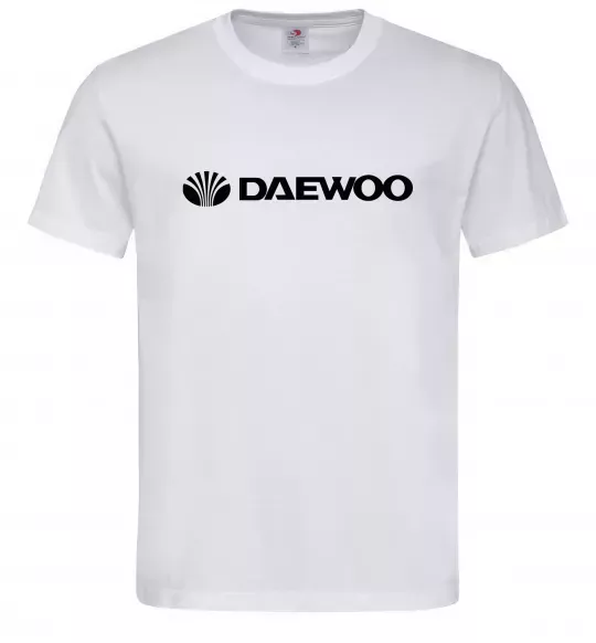 Мужская футболка Daewoo logo Белый фото