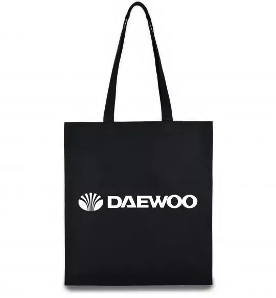Эко-сумка Daewoo logo Черный фото