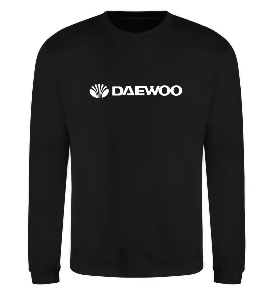 Світшот Daewoo logo Чорний фото
