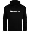 Мужская толстовка (худи) Daewoo logo Черный фото