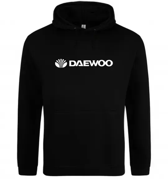 Женская толстовка (худи) Daewoo logo Черный фото