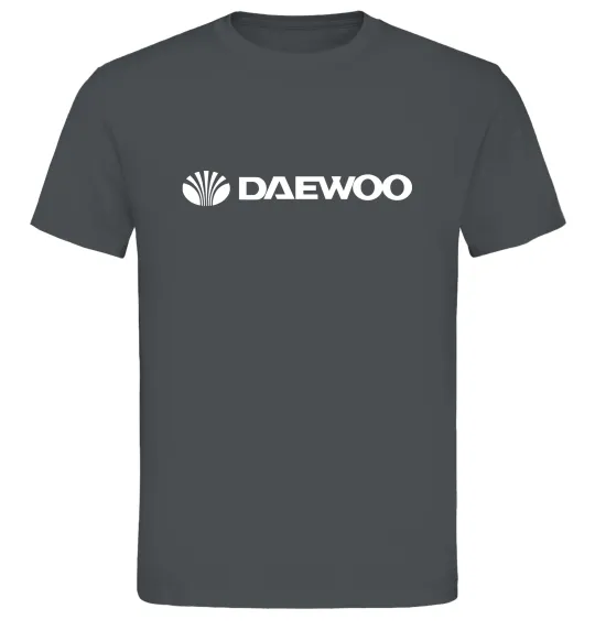 Мужская футболка Daewoo logo Графит фото