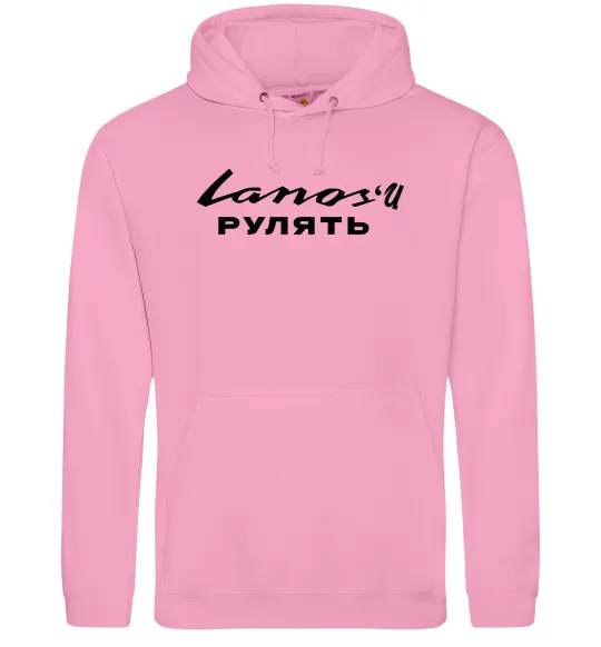 Чоловіча толстовка (худі) Ланоси рулять Рожевий фото