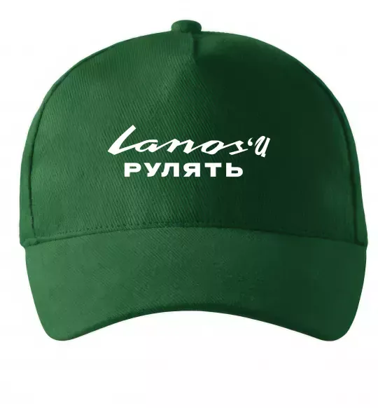 Кепка Ланоси рулять Темно-зеленый фото