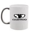 Чашка с цветной ручкой Daewoo Серебро фото