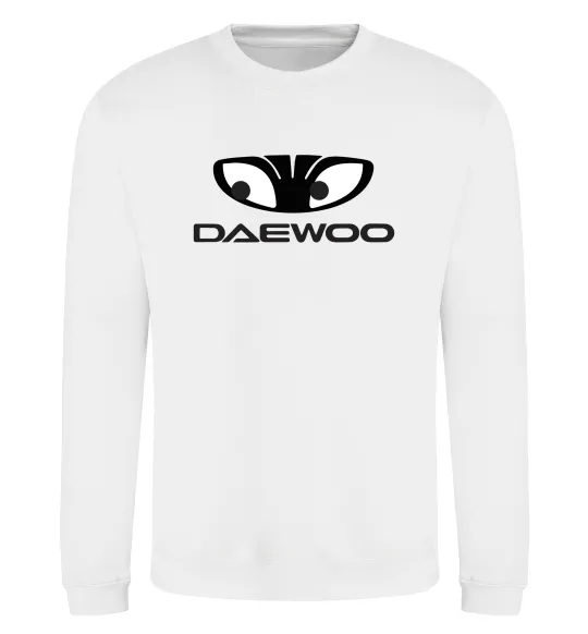 Свитшот Daewoo Белый фото