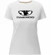 Женская премиум футболка Daewoo Белый фото