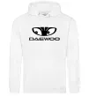 Мужская толстовка (худи) Daewoo Белый фото