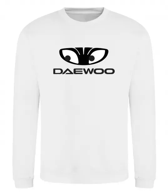Світшот Daewoo Білий фото