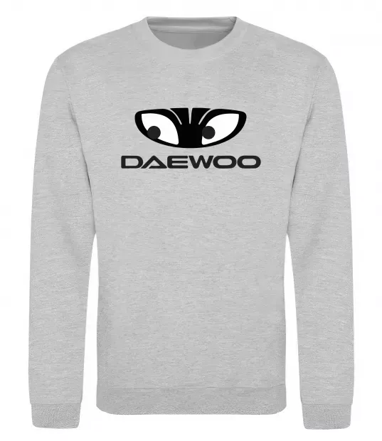 Світшот Daewoo Сірий меланж фото