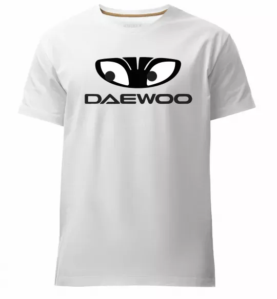Чоловіча преміум футболка Daewoo Білий фото