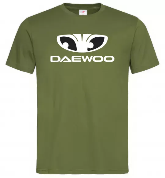 Мужская футболка Daewoo Оливковый фото