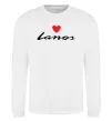 Свитшот Lanos heart Белый фото
