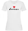 Женская футболка Lanos heart Белый фото