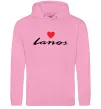 Женская толстовка (худи) Lanos heart Розовый фото