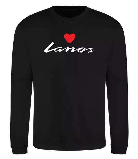 Свитшот Lanos heart Черный фото