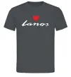 Мужская футболка Lanos heart Графит Мужская футболка Lanos heart Графит фото