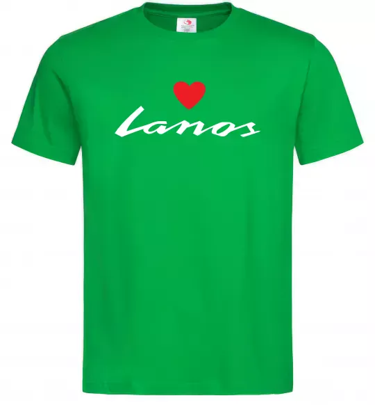 Мужская футболка Lanos heart Зеленый фото