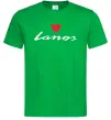 Мужская футболка Lanos heart Зеленый Мужская футболка Lanos heart Зеленый фото