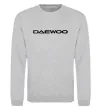 Свитшот Daewoo напис Серый меланж фото