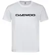 Мужская футболка Daewoo напис Белый Мужская футболка Daewoo напис Белый фото