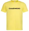 Мужская футболка Daewoo напис Лимонный Мужская футболка Daewoo напис Лимонный фото
