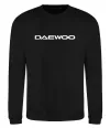 Світшот Daewoo напис Чорний фото