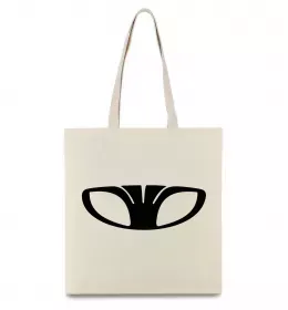 Эко-сумка Лого Daewoo Бежевый фото