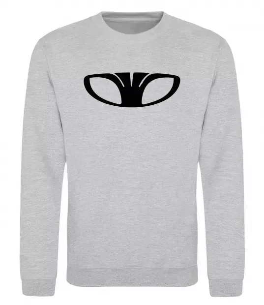 Свитшот Лого Daewoo Серый меланж фото