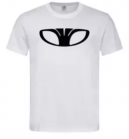 Мужская футболка Лого Daewoo Белый фото