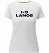 Жіноча преміум футболка I <3 Lanos Білий фото