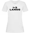 Жіноча футболка I <3 Lanos Білий фото