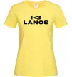 Жіноча футболка I <3 Lanos Лимонний фото