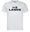 Чоловіча футболка I <3 Lanos Білий фото