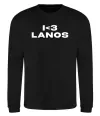 Свитшот I <3 Lanos Черный фото