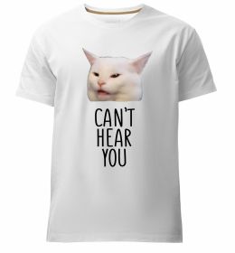 Чоловіча преміум футболка Can`t hear you cat