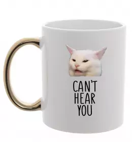 Чашка з кольоровою ручкою