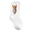 Носки Кошеня в повний зріст Белый фото