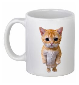 Чашка керамическая Кошеня в повний зріст